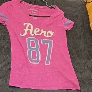 Aeropostale Pink Short Sleeve Tee